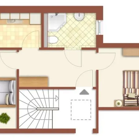 Apartment Haus Juliane, Kuestenlinie *
