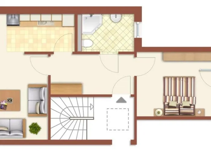 Appartement Haus Juliane, Kuestenlinie *
